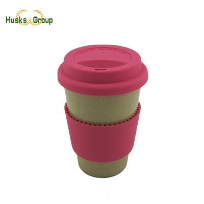 China Sustainable OEM Coffee Mugs Cheap Rice Husks Cup for sale