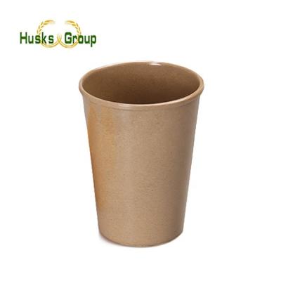 China Reusable Rice Husk Travel Mug Eco Sustainable Official Biodegradable Coffee Mug for sale