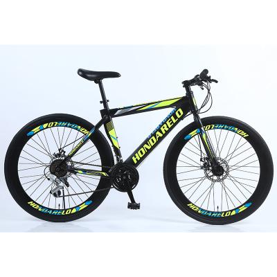 China OEM 21 speed steel carbon mountain bike bicycle hybrid road bike made in China for sale