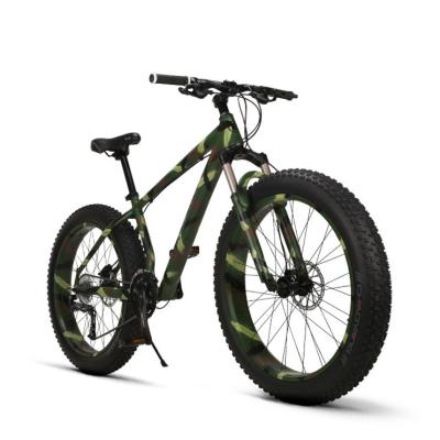 China Aluminum Alloy 26 Inch Fat Bike 21 Fat Fat Tire Mountain Bike Bicycle MTB for sale