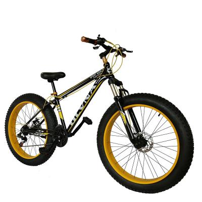 China Cheap and high quality adult bicycle steel 26 inch big fat tire snow bike mountain bike tire for sale