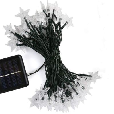 China 3.5-12M Solar Beautiful Star Theme Park LED String Lights Outdoor Waterproof IP65 Lights for Yard, Garden for sale