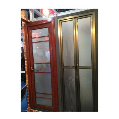 China Cheap and maybe different color anti peep bathroom hot sale aluminum door waterproof aluminum profile toilet for sale