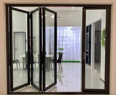 China High Screen Factory Direct Sales Folding Cost-Effective Accordion Doors Folding Patio Door Corner Cheap Folding Door for sale