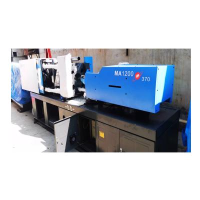 China Horizontal Used Injection Molding Machines MA1200 Original Plastic Injection Molding Machine 120ton For Waste Bin for sale