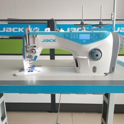 China High speed automatic industrial single needle lockstitch sewing machine Jack A5 cutting machine repair shops for factory price for sale