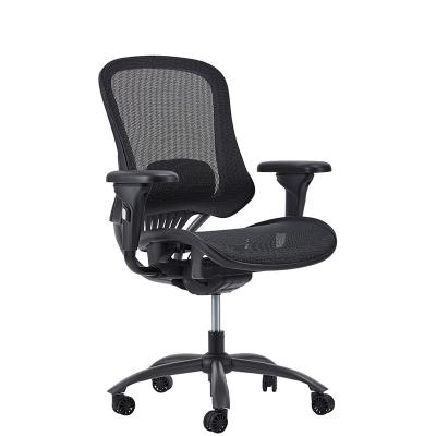 China Goysun Wholesale Adjustable Mesh Executive Desk Chair Swivel (Height) Ergonomic Manager Office Chair with Adjustable Armrest for sale