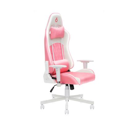 China Factory Supply Adjustable Silla Gamer Chair Computer Gaming (Height) Leather Racing Chair With 2D Adjustable Armrest for sale