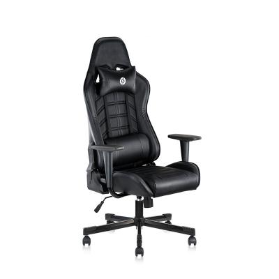 China Factory Wholesale Silla Gamer Chair Computer Gaming Comfortable Leather Racing Chair Adjustable (Height) for sale