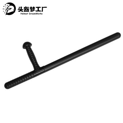 China Party Halloween Costume Props 58.5cm Police Truncheon Black Police Hand Accessory Plastic Baton for sale