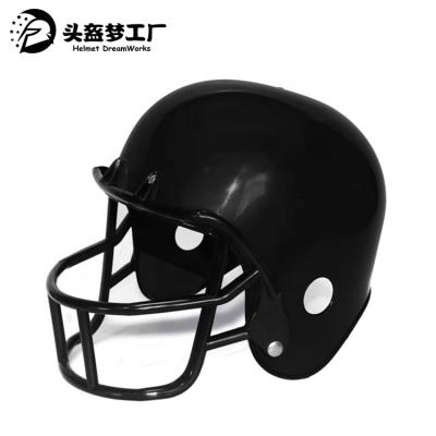 China With Safety Mask And Black Hard Hat Multi-colored Plastic Sponge Baseball Cap Safety Quarterback Helmet Ameriga Football for sale