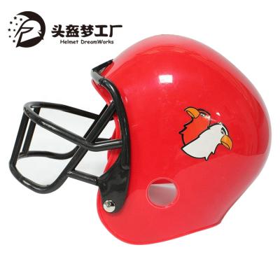 China With Safety Sponge Black Children's American Football Mask And Helmet Casco Futbol Americano Infantil for sale