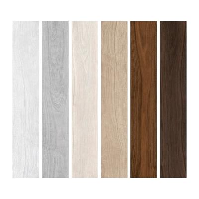 China Soft Matte Wood Oak Wood Tile Porcelain Flooring Living Room Bedroom Imitation Wood Tile 200x1200mm Full Color Modern for sale