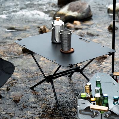 China PANEL Aluminum Alloy Folding Table /Camping Outdoor Portable Lightweight Folding Table for sale