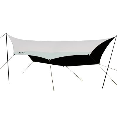 China Straight tie type sunshade camping awning /Large space outdoor camping awning/waterproof and UV proof awning for sale