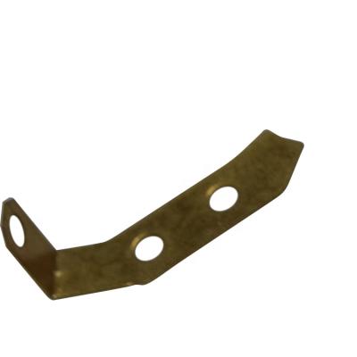 China Industry Customized Plug Shrapnel Mini Sheet Metal Stamped Parts Brass Stamping Manufacturing By Progressive Die for sale