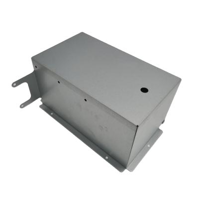 China IP 65Waterproof Rivets Invisible Aluminum Custom Metal Bending Boxes / Crates / Enclosures for sale