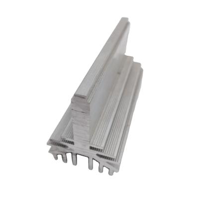 China High Precision Custom Heatsink Nature Anodizing Aluminum Profile Heatsink for PCB Enclosure and LED Lightings for sale