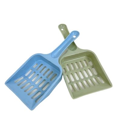 China Cat Litter Cleaning Litter Scooper Cat Litter Accessories with Hook and Plastic Cat Litter Scooper for sale