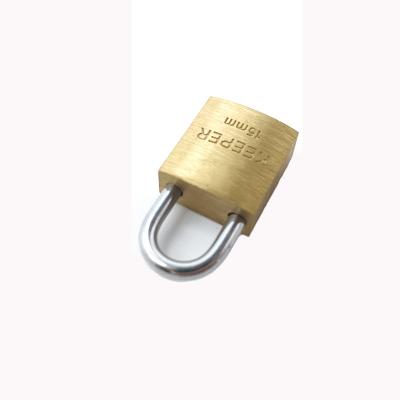 China Durable 15/20mm Keys Cylinder Brass Padlock Mini Lock With 3 Small High Quality Brass Lock Security for sale