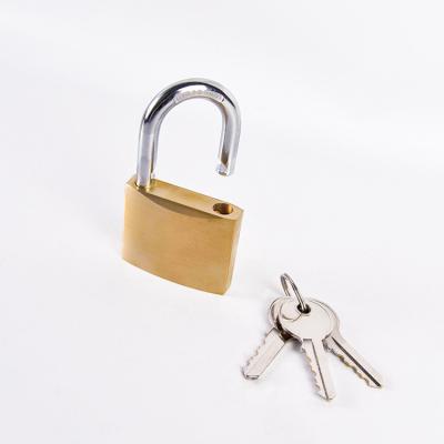 China High Quality Durable Top Brass Luggage Padlock 30mm Travel Custom Lock Security Padlock High Quality Brass for sale