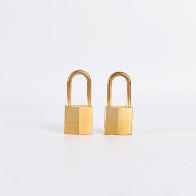 China Low Price Good Workmanship Small Size Durable Copper Padlock Brass Padlock For Outdoor Use for sale