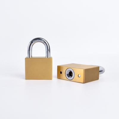 China Wholesale Factory Security Designer Padlock Privacy Protection Square Type Brass Padlock Durable for sale