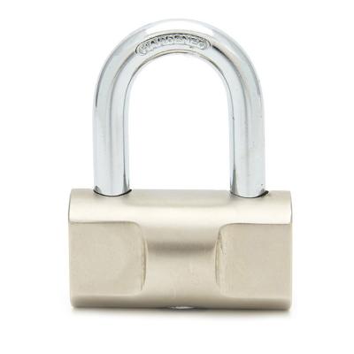 China Polish Padlock 30-80mm Solid Heavy Duty High Quality Durable Safety Iron Padlock Hammer Iron for sale