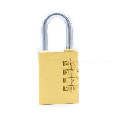 China Factory Wholesale Durable Combination Padlock 4 Digit Combination Outdoor Waterproof Padlock For School Gym Locker, Fence for sale