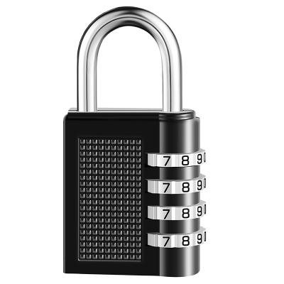 China Durable Zinc Alloy Combination Padlock Outdoor Hardened GYM School Password Padlock 4 Digit Combination Luggage Locks for sale