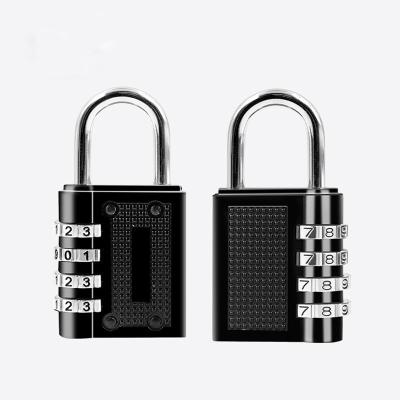 China 4 Digit Combination Password Lock Durable Sturdy Zinc Alloy Padlock For Cabinet/Cage/Box for sale