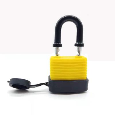 China Durable Heavy Durty Laminated 40mm Hardened Steel Waterproof Laminated Lock Safety Padlock for sale