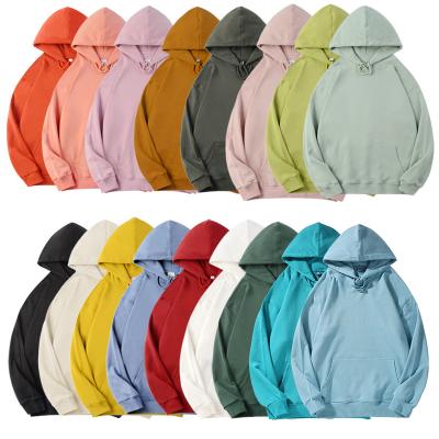 China New Viable Women's Solid Color Cotton Hooded Sweater Fresh Women's Long Sleeve Hoodie for sale