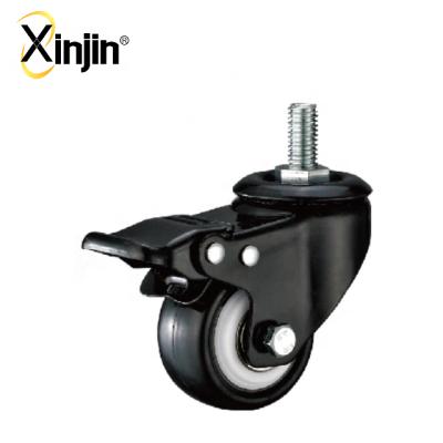 China Industrial Adjustable / Locking Small Cheap Caster Wheel for sale