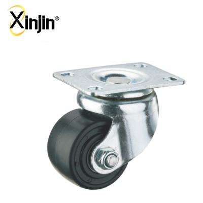 China 2/2.5inch Flat Free Moving Furniture Wheels for sale