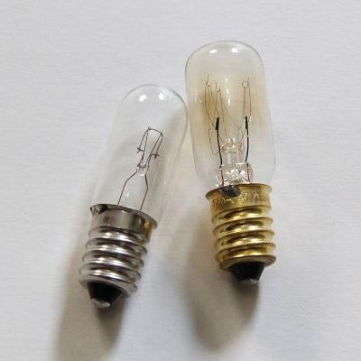 China 5W 220V T16 Tungsten Filament Brass Micro Micro Oven Bulb Microwave Incandescent Microwave Oven Bulb for sale