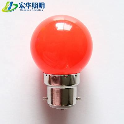 China Aluminum-plastic G45 e27 beautiful colorful smd small LED standard vintage antique light bulb for sale