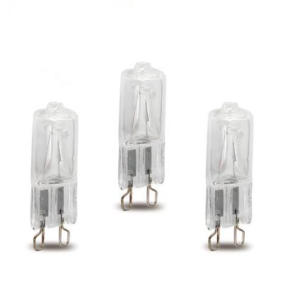 China Home G5.3 G9 220V 20W 40W 60W High Temperature Resistant Halogen Light Bulb for sale