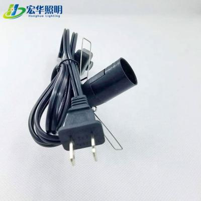 China Home Appliance Salt Stone Lamp Extension Switch E12 E14 Indoor Butter Cord-Connector for sale