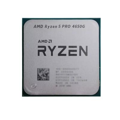 China New AMD CPU Tray Pro R5 4650G 3.7GHz Six Version R5 Core Twelve-Thread CPU Desktop Processor for sale