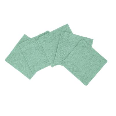 China HOT SALE Medical Dressing Products Disposable 100% Cotton Gauze Swab Sterile Gauze Swab Green for sale