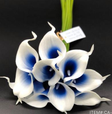 China Natural touch artificial flower for home decor 9 main artificial callas flowers wedding decoration small callas for sale