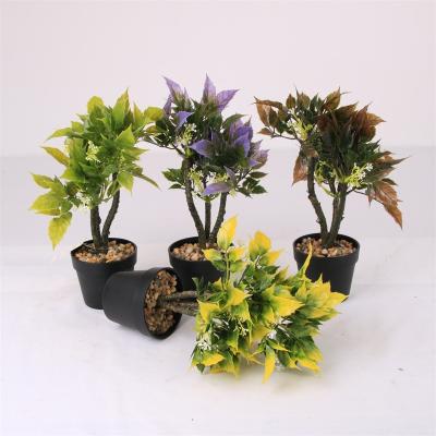 China Minimalist OEM Plant Artificial Indoor Bonsai Table Plant for sale