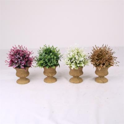 China Minimalist Customized Table Artificial Plants In Pot Mini Bonsai Plant For Decoration for sale