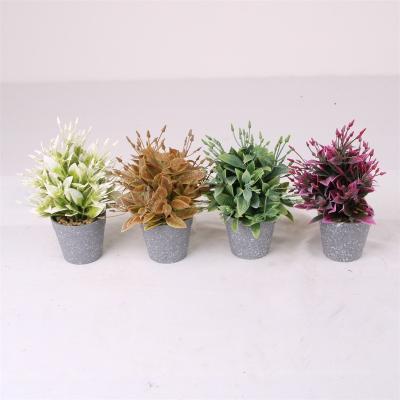 China Minimalist Customized Bonsai Plants Small Plastic Tree Wholesale Artificial Plant for sale