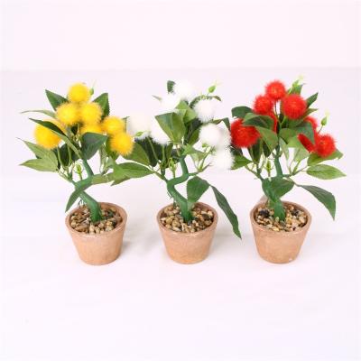 China Minimalist Customized Flower House Plants Artificial S Bonsai Plant for sale