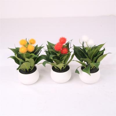 China Hot Selling Minimalist Plant Plants In Pot Silk Artificial Trees Bonsai Plant for sale