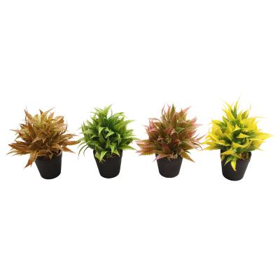 China Wholesale Home Decoration Mini Artificial Potted Flower Small Bonsai Plant for sale