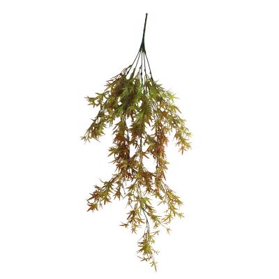 China Natural Touch Greenery Artificial Ferns Plants Faux Vines Ivy Hanging Flowers Vine For Garden Wall Decoration and Sale for sale