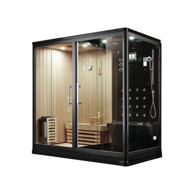 China Wholesale Steam Sauna Room Back Acupuncture Zero Massage Led 2 Person Steam Dryer Sauna Rooms for sale